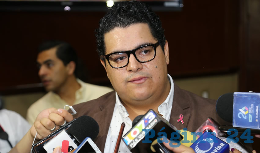 Luis Enrique García López, diputado local (Foto: Eddylberto Luévano Santillán)