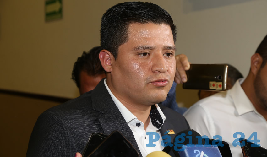 Heder Guzmán Espejel, diputado local (Foto: Eddylberto Luévano Santillán)