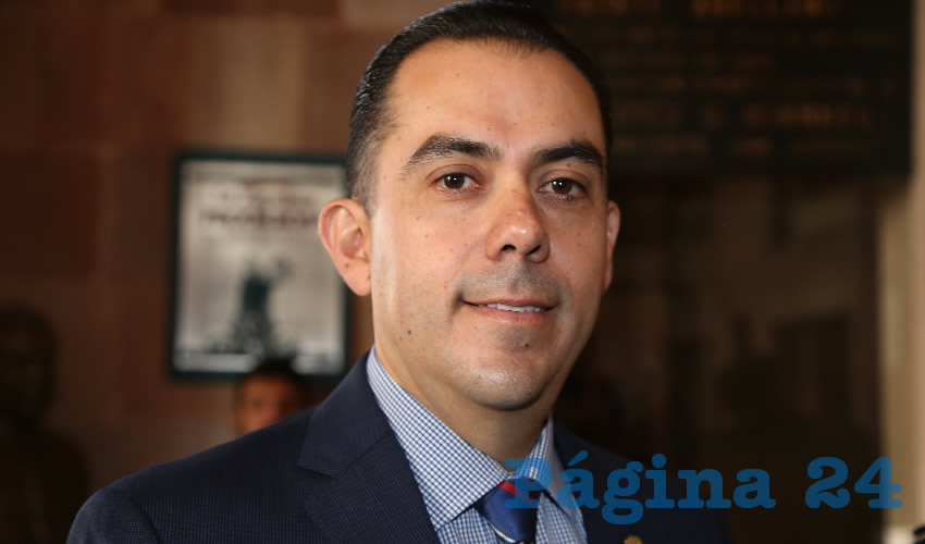 Manuel Alejandro González Martínez, titular de la Sedrae (Foto: Eddylberto Luévano Santillán)