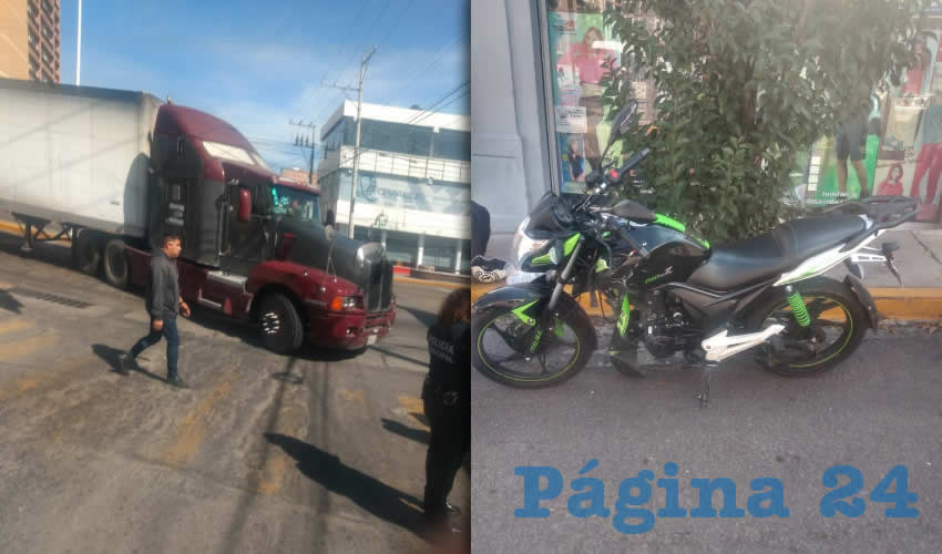 El percance ocurrió en el cruce de avenida Adolfo López Mateos y calle 16 de septiembre