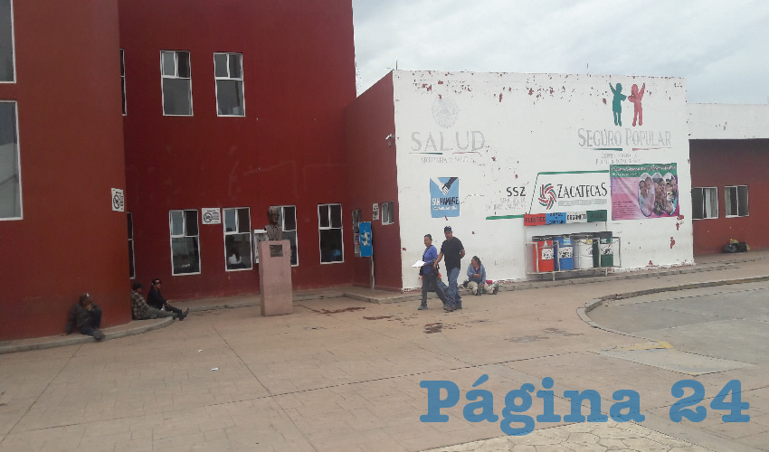 Fue internado en el Hospital