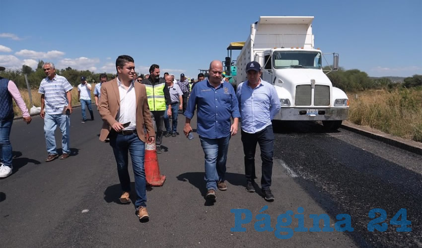 El gobernador Enrique Alfaro realizó una gira de trabajo en la región Altos Sur del estado para supervisar obras/Foto: Cortesía