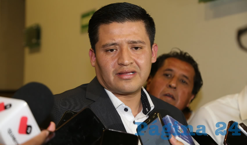 Heder Guzm&aacute;n Espejel, diputado local (Foto: Eddylberto Lu&eacute;vano Santill&aacute;n)