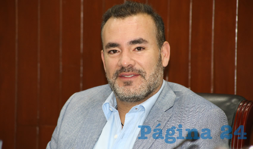 Mauricio González López, regidor del Ayuntamiento de Aguascalientes (Foto: Eddylberto Luévano Santillán)