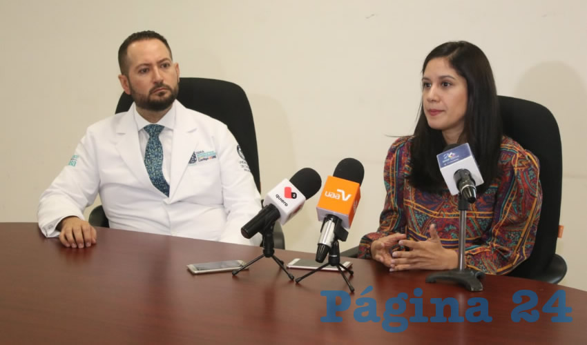Especialistas en cuidados paliativos del ISSEA y el DIF Estatal (Foto: Eddylberto Luévano Santillán)