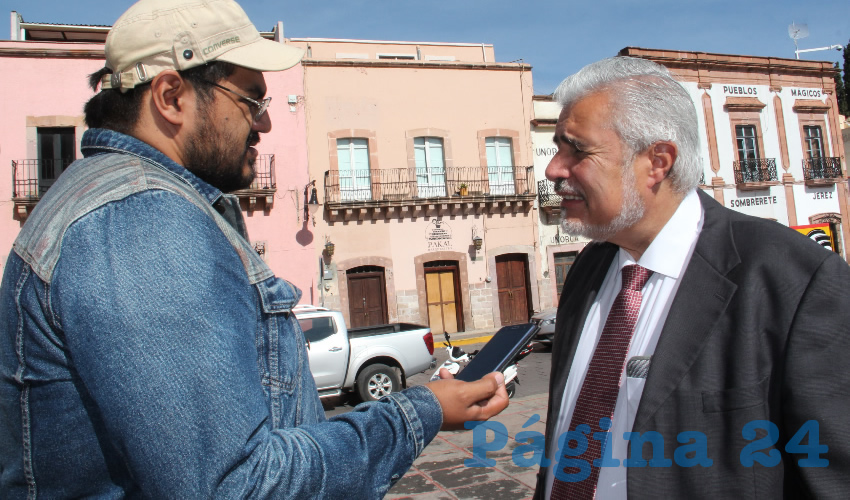 José Narro Céspedes, senador por Movimiento Regeneración Nacional (Morena) (Foto Rocío Castro Alvarado)