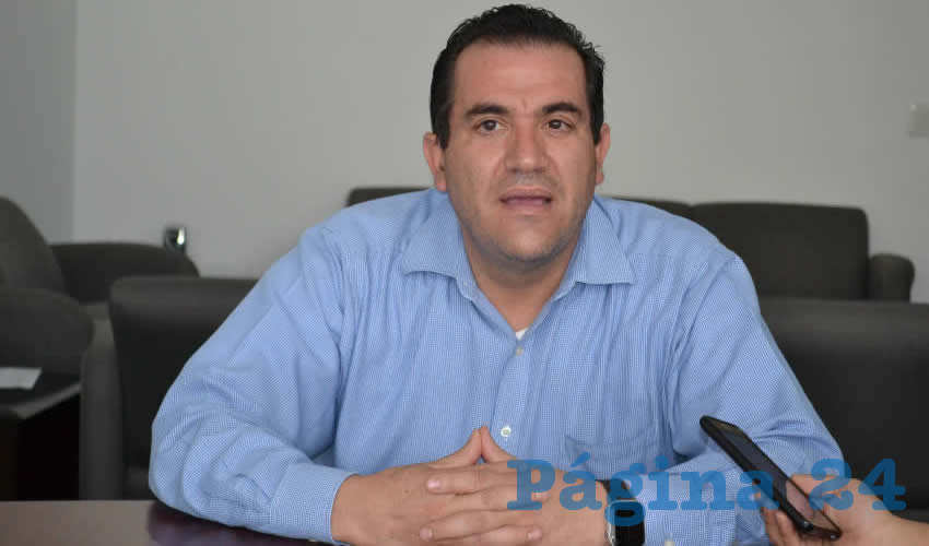 Luis Fernando Maldonado Moreno, titular de la Secretaría del Agua y Medio Ambiente (SAMA) (Foto Archivo Página 24)