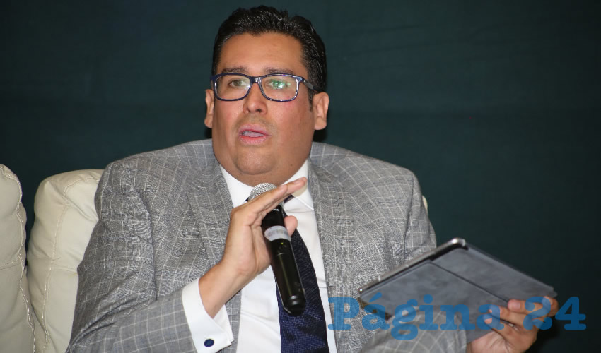 Jorge Ramón Díaz de León Gutiérrez, magistrado presidente del Tribunal Electoral del Estado de Aguascalientes (Foto: Eddylberto Luévano Santillán)