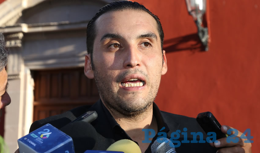 Aldo Ruiz Sánchez, delegado de la Secretaría del Bienestar (Foto: Eddylberto Luévano Santillán)
