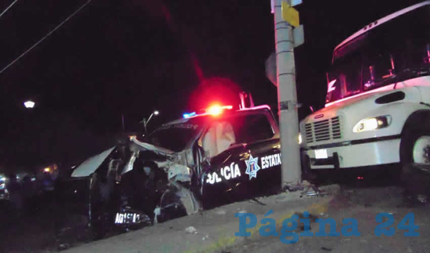 El accidente se registró en el cruce de avenida Gabriela Mistral y calle Piscis, en la colonia Estrella
