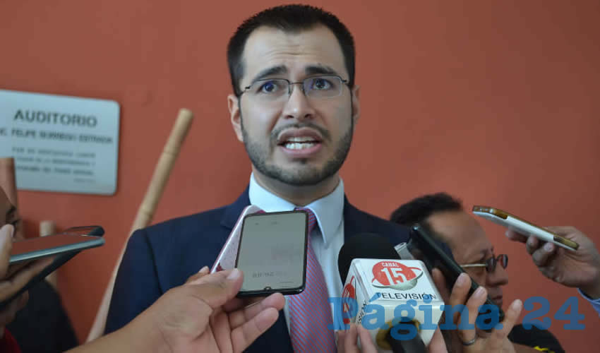 Jehú Salas Dávila, titular de la Secretaría General de Gobierno (Foto Merari Martínez)