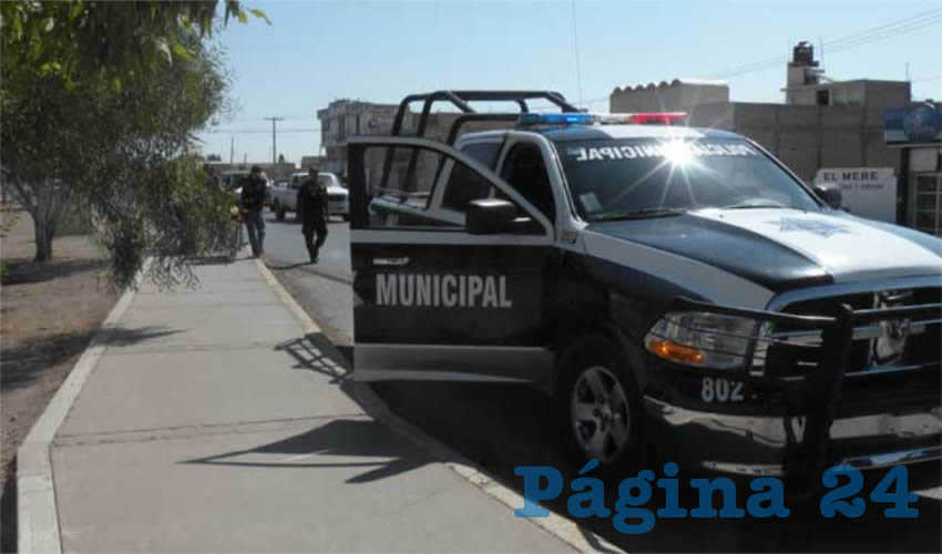 La movilización policíaca