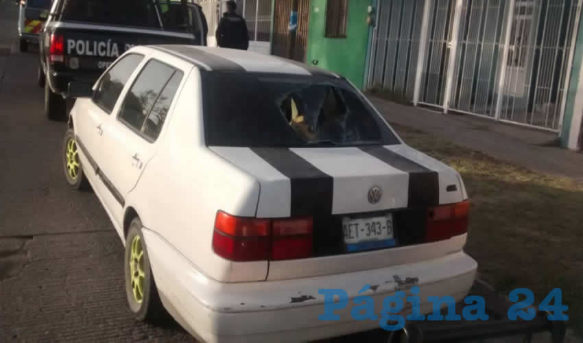 El veloz Iamek Medrano Toledo colisionó por alcance contra un auto Volkswagen Jetta