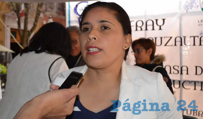Alma Gloria Dávila Luévano, presidenta de la Comisión de Gobernación de la LXIII Legislatura