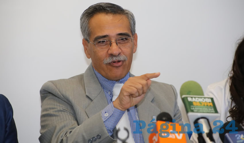 Miguel &Aacute;ngel Piza Jim&eacute;nez, secretario de Salud (Foto: Eddylberto Lu&eacute;vano Santill&aacute;n)