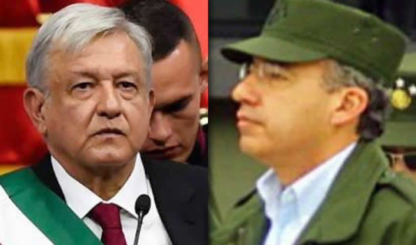 Andrés Manuel López Obrador y Felipe Calderón Hinojosa, muy evidente la diferencia
