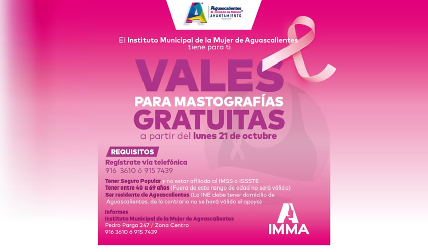 A partir del lunes 21 de octubre, se comenzará con esta intensa campaña