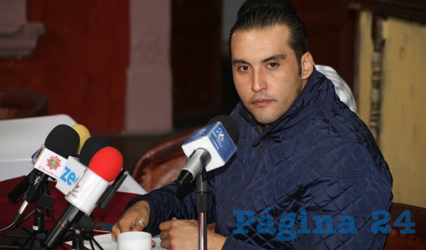 Aldo Ruiz Sánchez, delegado de la Secretaría de Bienestar (Foto: Eddylberto Luévano Santillán)