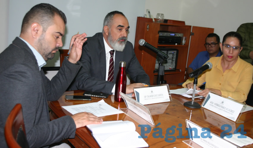 Salvador Caro, presidente de la Junta de Coordinación del Congreso local, dijo que se optó “por la vía de la justicia alternativa” para que la empresa Hitra repare el daño a la brevedad; en caso de que no se cumpla podría haber sanciones, señaló/Foto: Francisco Tapia