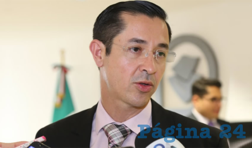 Luis Fernando Landeros Ortiz, consejero presidente del IEE (Foto: Archivo)
