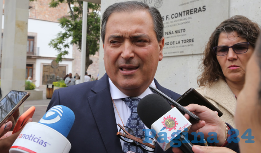 Luis Armando Reynoso Femat, exgobernador de Aguascalientes (Foto: Eddylberto Luévano Santillán)