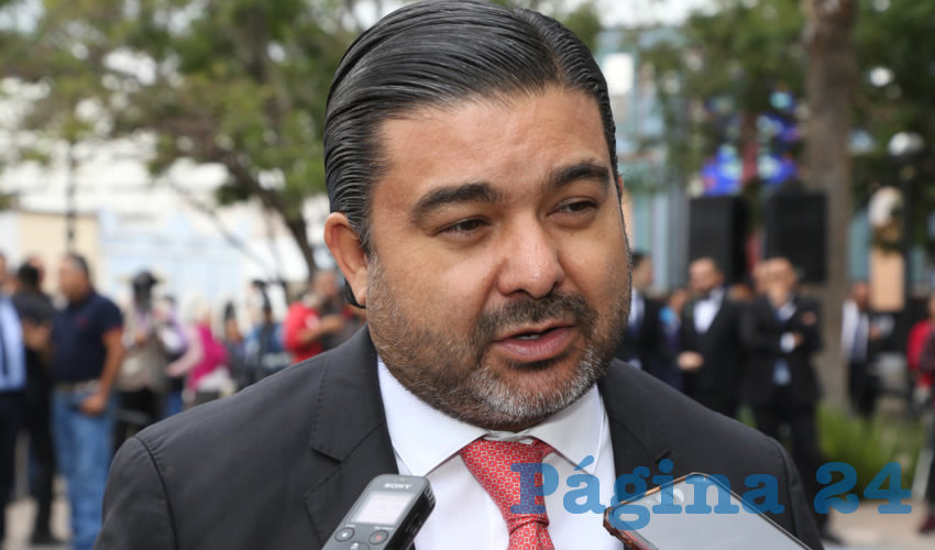 Israel Tagosam Salazar Imamura L&oacute;pez, regidor del Ayuntamiento de Aguascalientes (Foto: Eddylberto Lu&eacute;vano Santill&aacute;n)