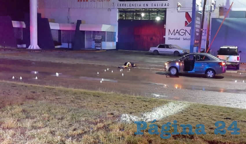 El doble homicidio se cometió la noche del pasado lunes, junto a la carretera federal 45 norte