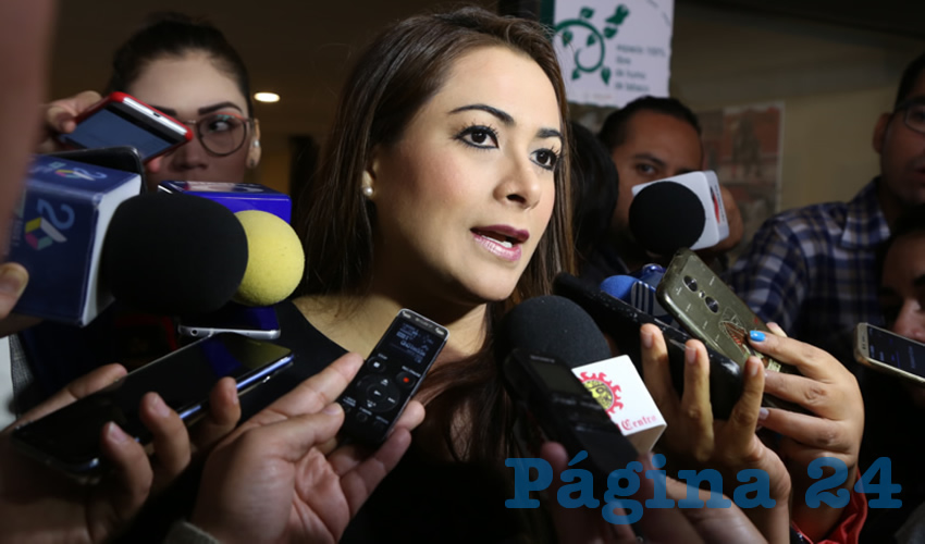 Tere Jim&eacute;nez Esquivel, presidenta municipal de Aguascalientes (Foto: Eddylberto Lu&eacute;vano Santill&aacute;n)