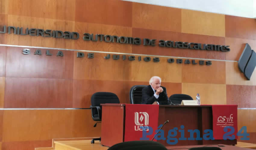 Conferencia “Mestizaje Cultual y Hernán Cortés” a cargo del doctor Christian Duverger en la UAA