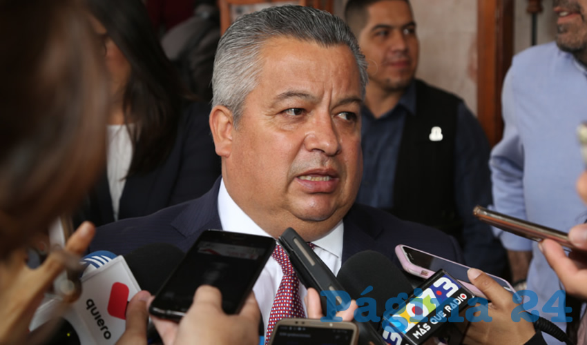 Enrique Mor&aacute;n Faz, secretario general de Gobierno (Foto: Eddylberto Lu&eacute;vano Santill&aacute;n)