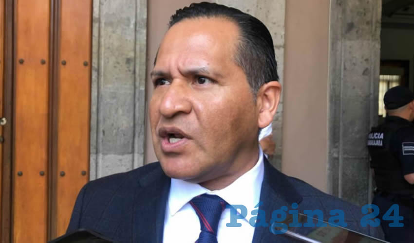 “No es atacando al presidente de la república, al gobernador o alcalde el turno como se resuelve el tema de la inseguridad y la violencia. Si alguno de ellos tiene alguna responsabilidad, o sus colaboradores a través de las instituciones, procesarlos”, exigió el miembro del cabildo tapatío/Foto: Francisco Tapia 