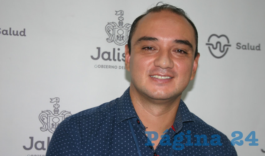 Ángel Israel Nuño Bonales, director de Promoción de la Salud de la Secretaría de Salud, dijo que ante la entrada del invierno las personas deben acatar las recomendaciones de las autoridades para evitar estragos por contagios de influenza; esto incluye vacunarse/Foto: Francisco Tapia 