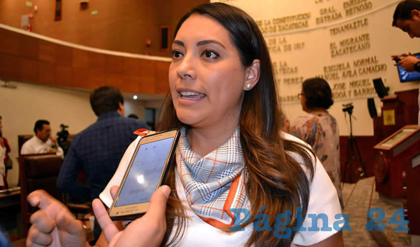 Emma Lisset López Murillo, diputada local por el Partido Acción Nacional (PAN)