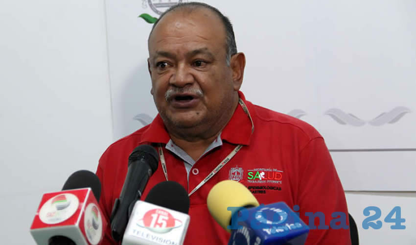 Roberto Hernández Dávila, responsable del Programa de Enfermedades Transmitidas por Vectores de la Secretaría de Salud de Zacatecas (SSZ) (Foto Rocío Castro)