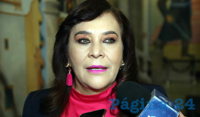 Margarita Gallegos Soto, diputada local (Foto: Eddylberto Luévano Santillán)