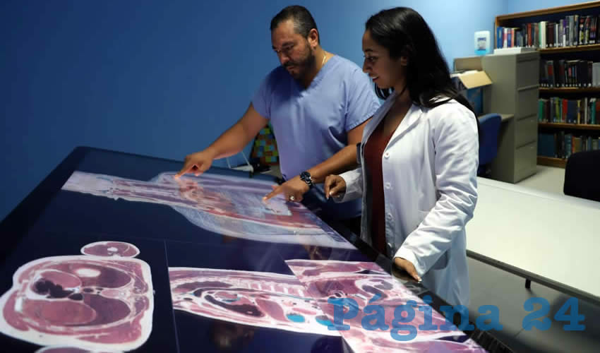 La mesa Sectra se conecta con un sistema que permite archivar y compartir todos los estudios de imagen que se hacen en el CHMH