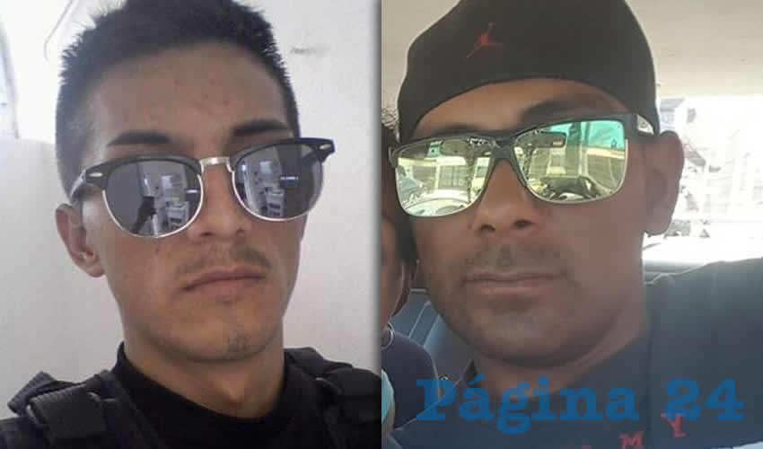 Dos de las víctimas mortales: Juan Carlos Rosales Cruz “El Pika” y Luis Felipe Nájera González “El Pin”