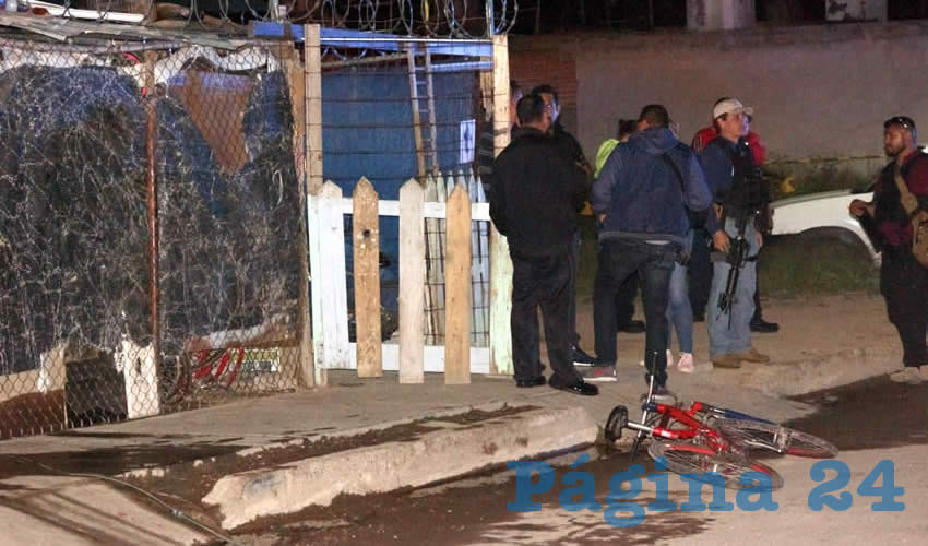 En la vivienda, las autoridades encontraron casquillos de bala 9 milímetros y de armas largas