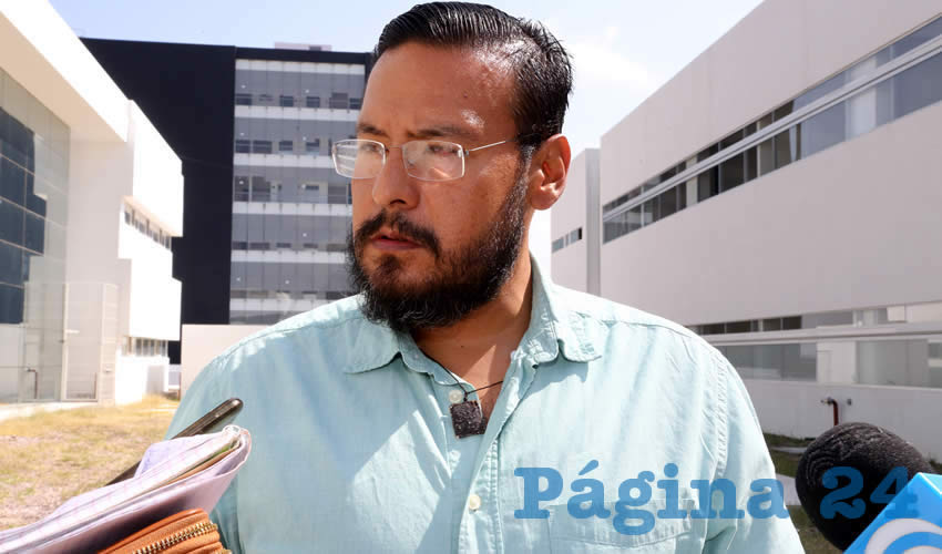 Pilar Tovar, abogado defensor de Karla Cassio Madrazo (Foto: Eddylberto Lu&eacute;vano Santill&aacute;n)