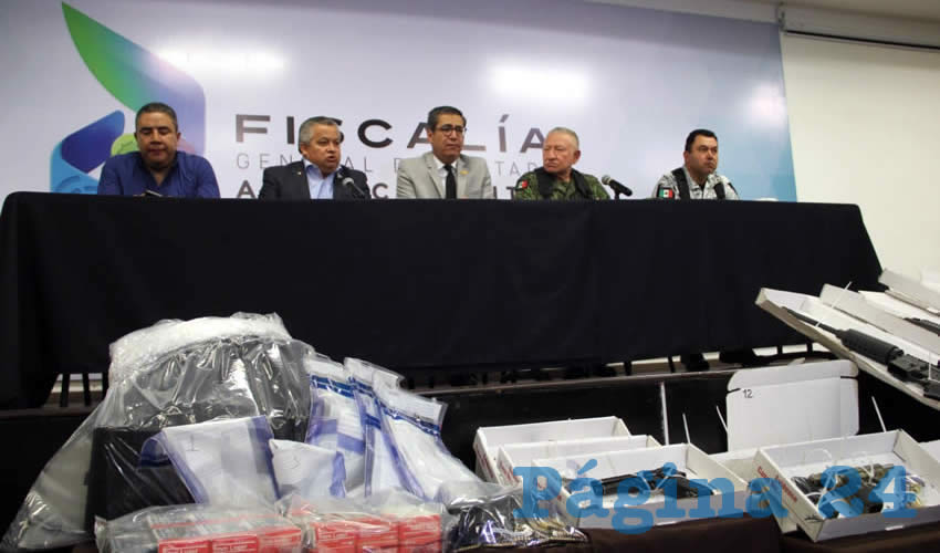Conferencia de prensa de la Fiscal&iacute;a General del Estado