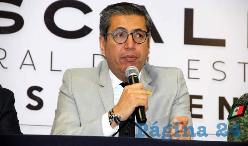 Jes&uacute;s Figueroa Ortega, fiscal general del Estado