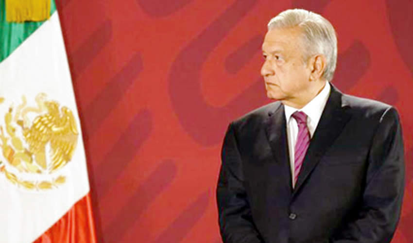 El presidente López Obrador durante su conferencia matutina en Palacio Nacional/Foto: Cortesía