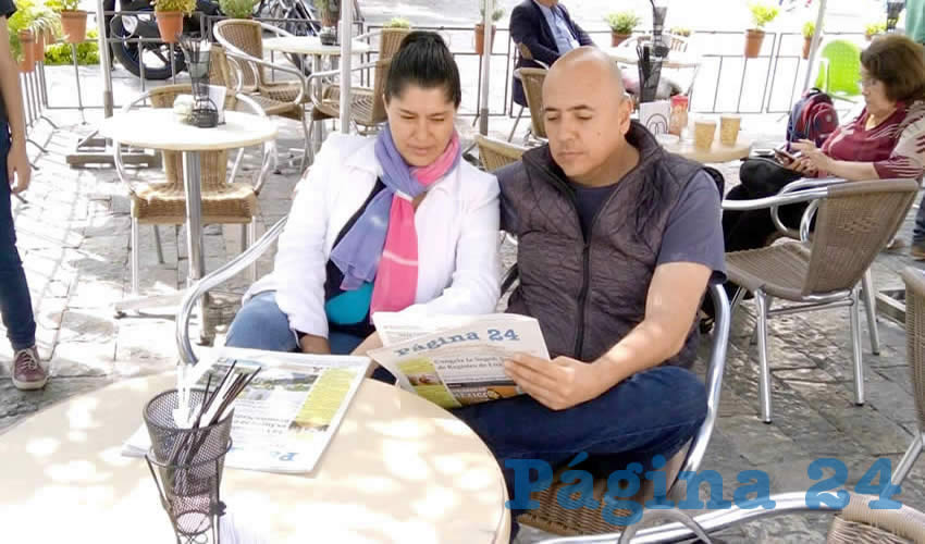 En Caf&eacute; Catedral estuvieron Norma Rangel y Alejandro Gonz&aacute;lez