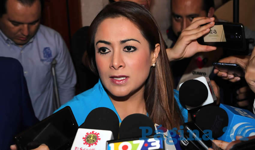 Tere Jim&eacute;nez Esquivel, presidenta municipal de Aguascalientes (Foto: Eddylberto Lu&eacute;vano Santill&aacute;n)