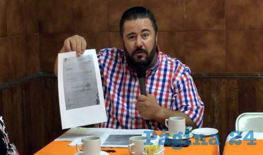 “166 millones de pesos, dice el gobernador que es el monto que se invierte para la atención del dengue, de ahí nos dan únicamente dos facturas, una de 12 y una de 44. Para eso señalaron que había otro tipo de compras y no nos han dado la información completa”, criticó Jorge Carlos Ruiz, de la Contraloría Ciudadana/Foto: Cortesía 