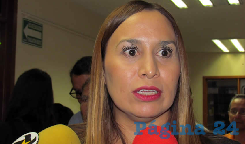 “El momento en que una persona se sienta segura al salir de su casa voy a creer esas cifras, pero todos lo estamos viviendo a diario, si no eres tú, es tu vecino o familiar, es una situación muy grave”, tronó Érika Pérez, diputada por Morena, tras el informe sobre seguridad que rindió el gobernador/Fotos: Francisco Tapia 