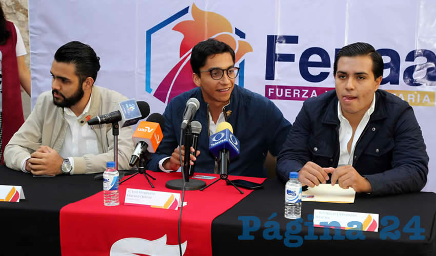 Luis Humberto S&aacute;nchez Quiroz, presidente de la FEUAA (Foto: Eddylberto Lu&eacute;vano Santill&aacute;n)