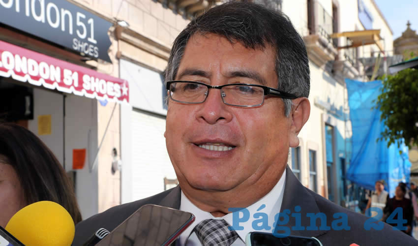 Octavio Jiménez Macías, director de Regulación Sanitaria (Foto: Eddylberto Luévano Santillán)