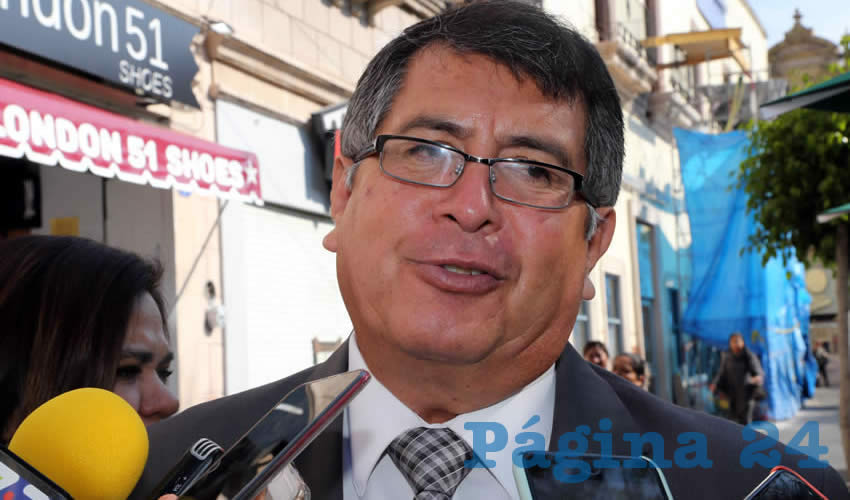 Octavio Jiménez Macías, director de Regulación Sanitaria del ISSEA (Foto: Eddylberto Luévano Santillán)