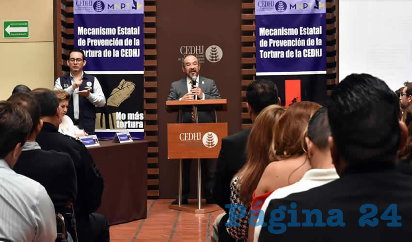 Evento de instalación del Mecanismo Estatal de Prevención de la Tortura/Foto: CEDHJ